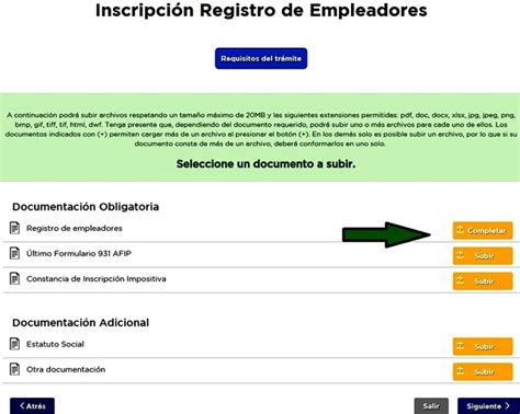 Registro Online en 3 Pasos .
